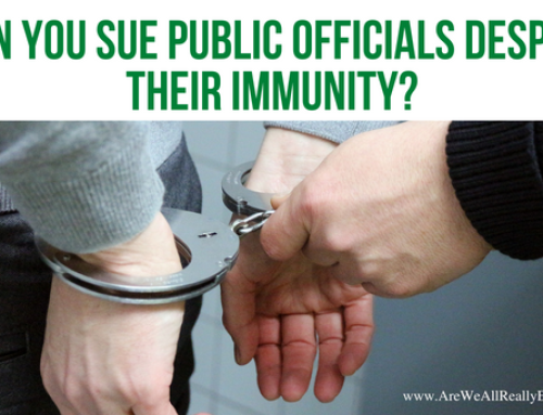 Can You Sue Public Officials Despite Their Immunity?